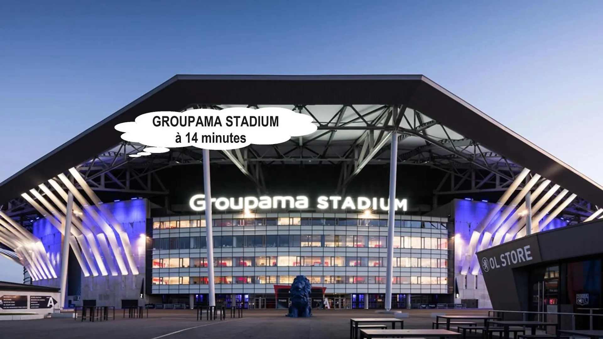 T3 cosy à 9 min Eurexpo et du groupama stadium Saint-Priest